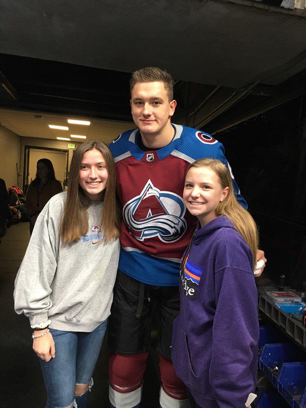 Avalanche stick kid for the day